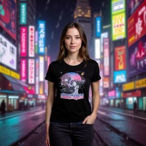 Anime Kirishima Pink Graphic Shirt Size Medium #4